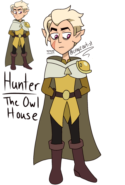 Hunter from TOH full body