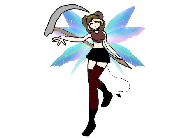 Angel,demon warrior