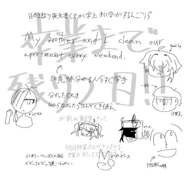 全ての落書きがこもった絵