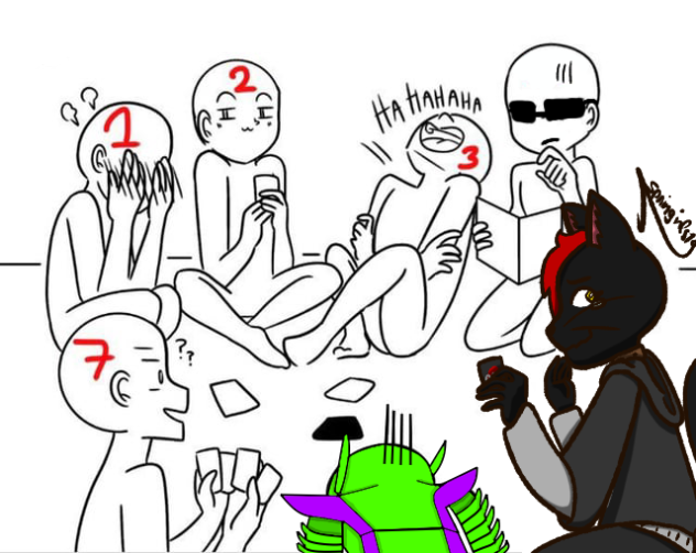 a normal uno party