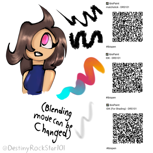 Brush QR Codes ❤️