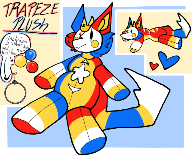 ✨Trapeze Plush✨