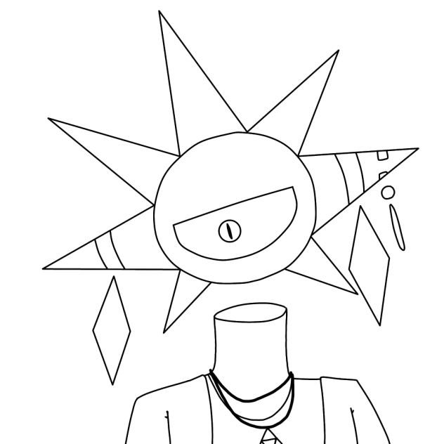 ユーニッド　線画