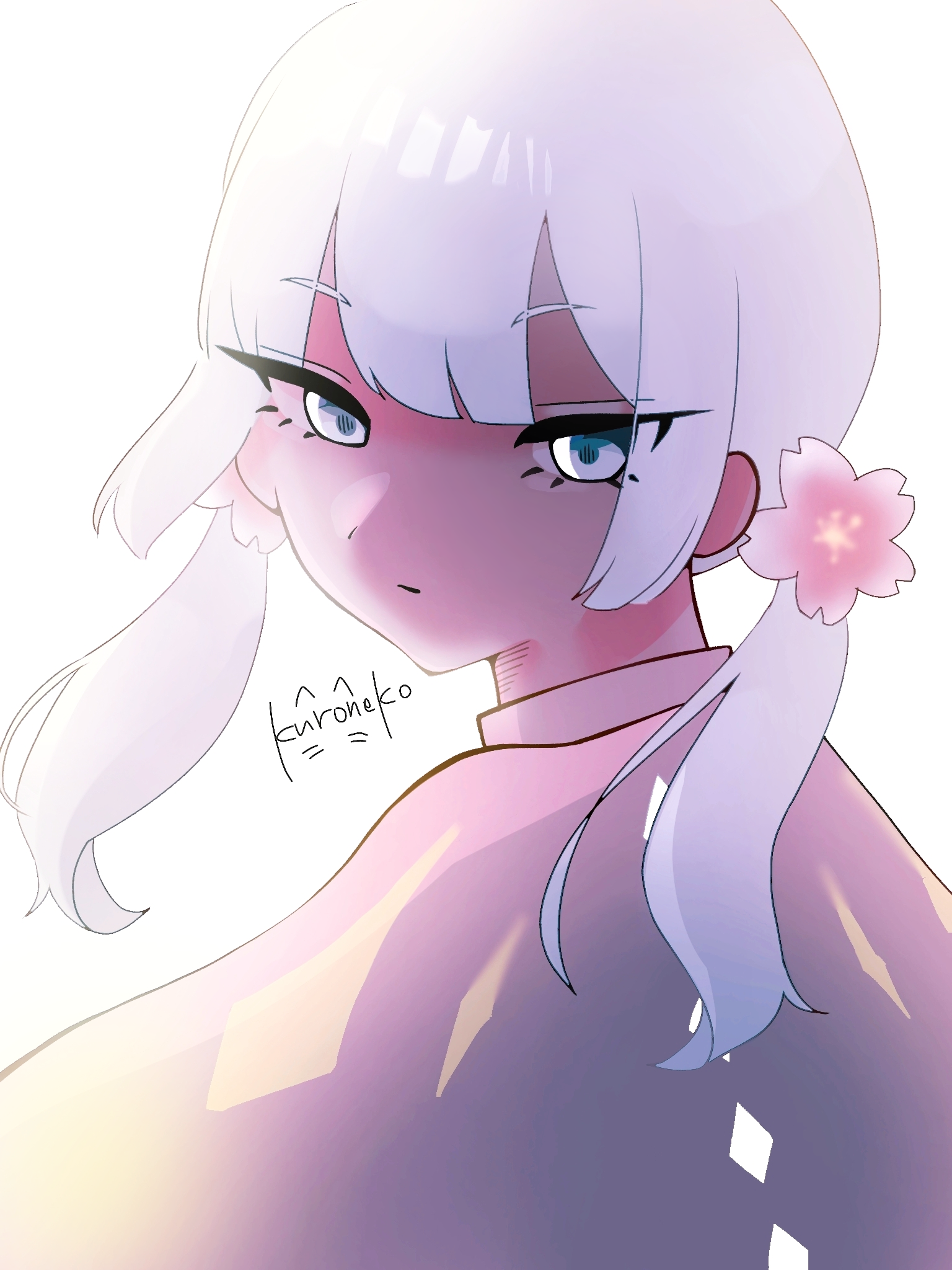 桜ツイン 顔あり注意 Ibispaint