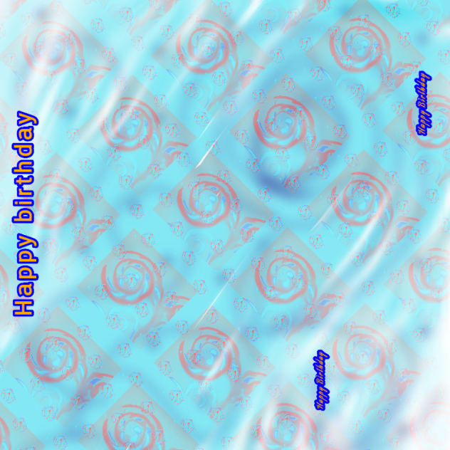 under the ocean,  happy birthday
