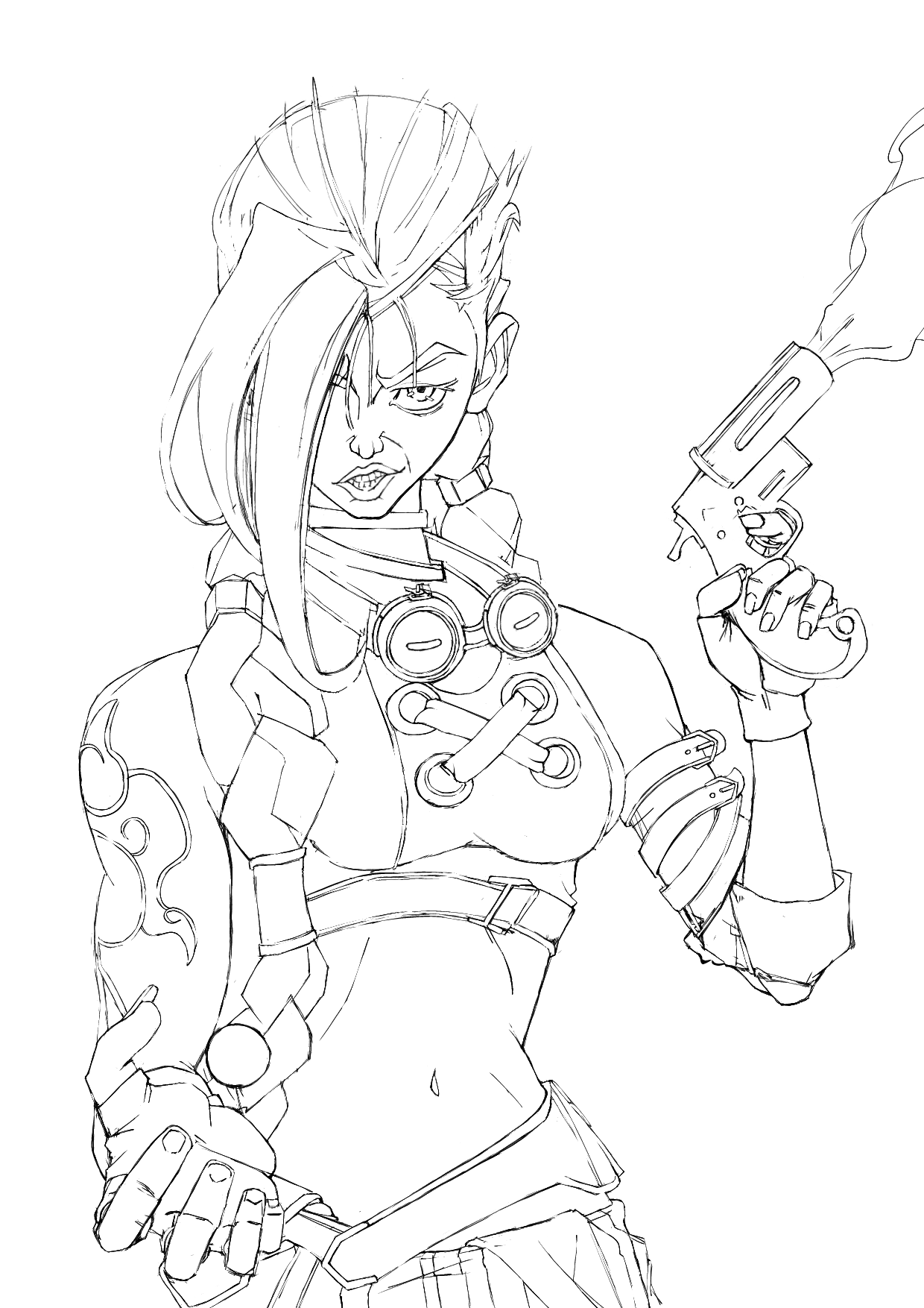 Jinx - Arcane - ibisPaint