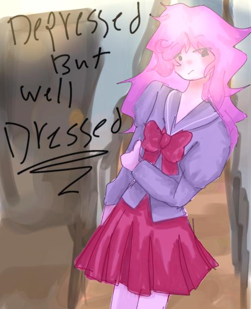 ✨️Depressed but well dressed✨️