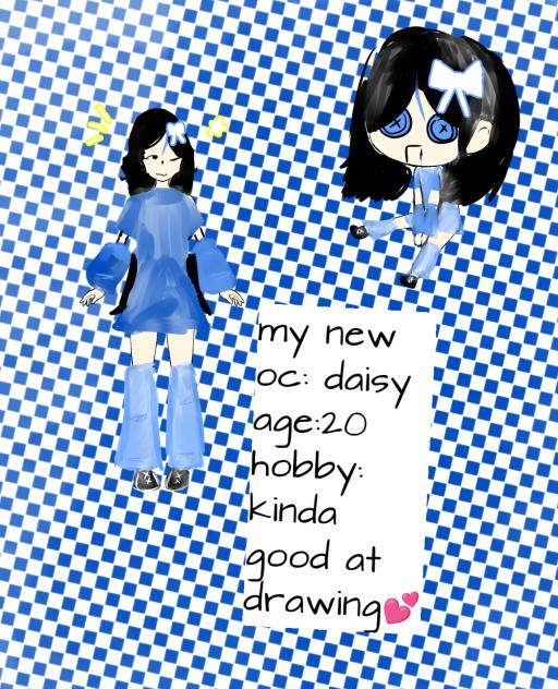 MY NEW OC DAISY!!!
