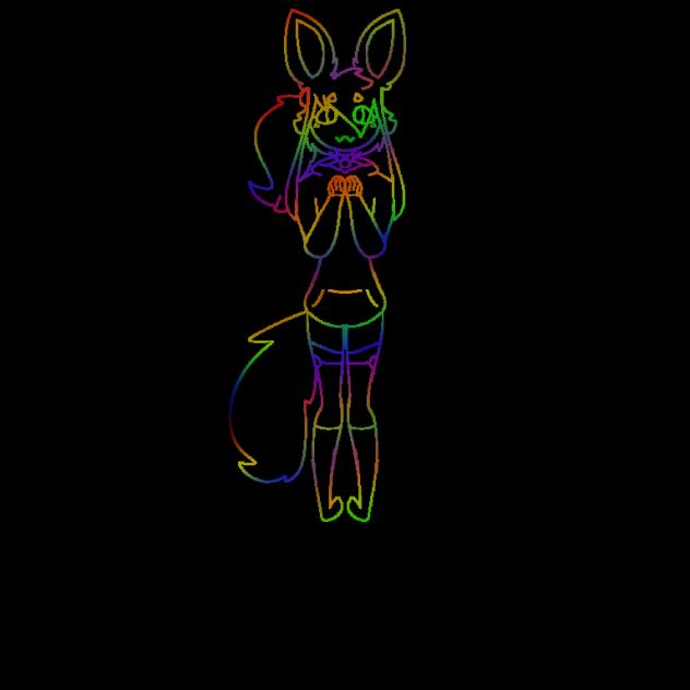 rainbow art test