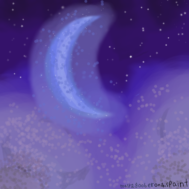 random moon galaxy cloud thing