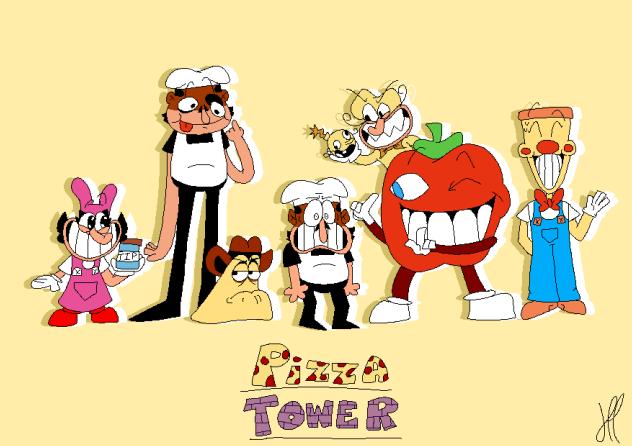 Pizza Tower Fanart Ig 🫠🫠