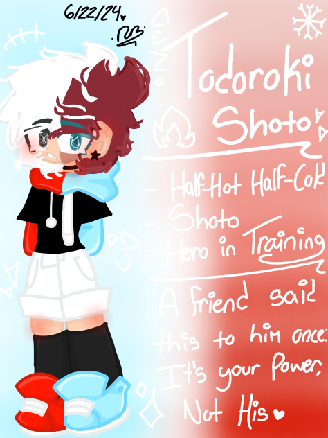 •Seat 15 - Shoto Todoroki•