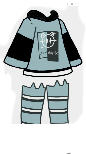 roupa fofa gacha