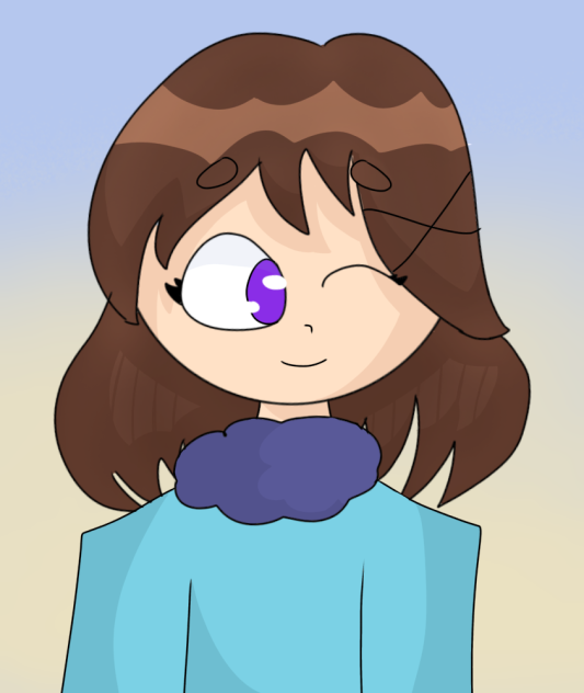 my friend's art, but i draw it