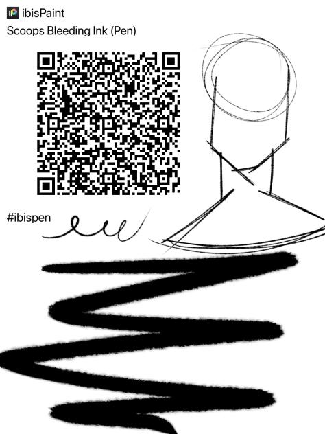 Scoops Bleeding Ink Pen