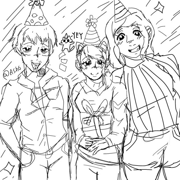 hbd Friend to mah guy wip