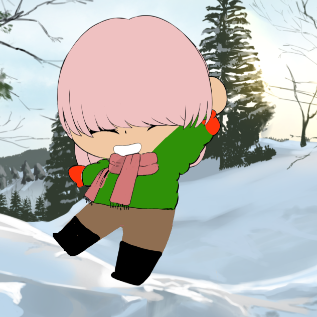 snowy day - ibisPaint