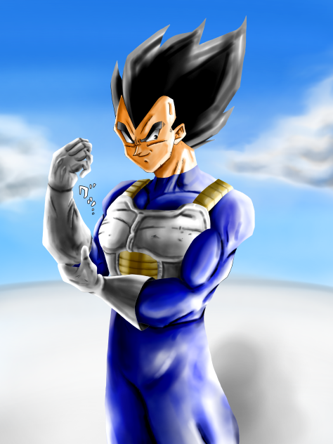 立体的ベジータ