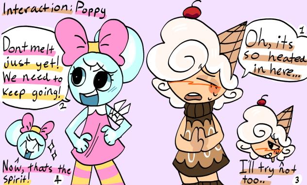 Poppy interaction!! (DW oc)