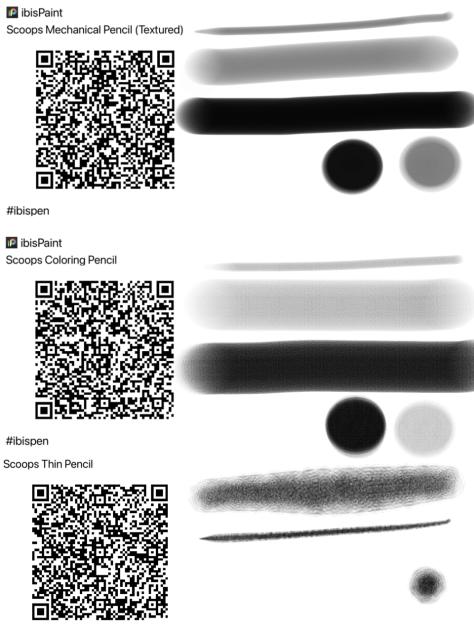 Scoops Pencil Bundle 2