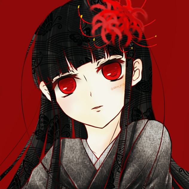 曼珠沙華ちゃん　丸アイコン用