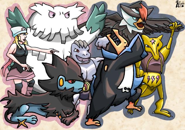 Pokemon Diamante- Equipo Pokemon