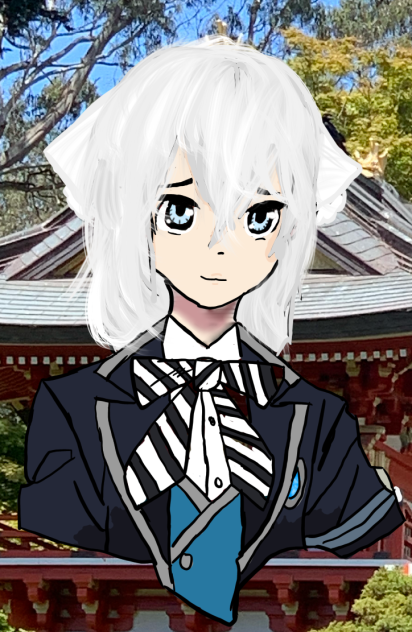 My Oc in NRC’s school uniform