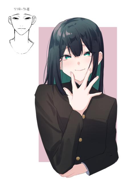 ツリ目×タレ眉くん