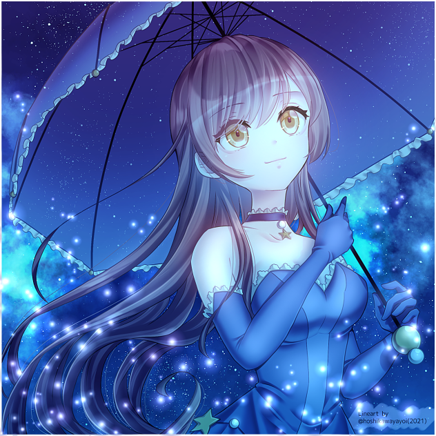 線画塗らさせていただきましたｯ!