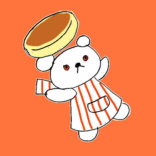 ホットケーキいえーい