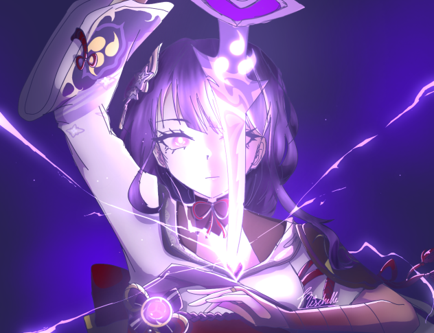 Raiden Shogun 💜 - ibisPaint