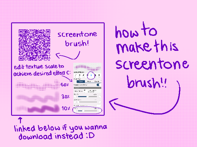 screentone brush tutorial!! - ibisPaint