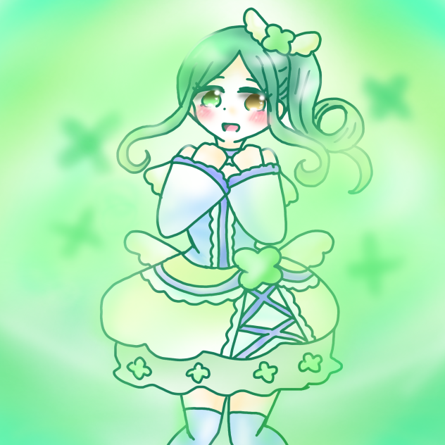 オリキャラ　心花緑羽