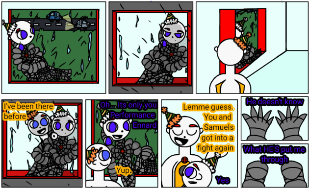 How its been......p1 FNaF fan made comic