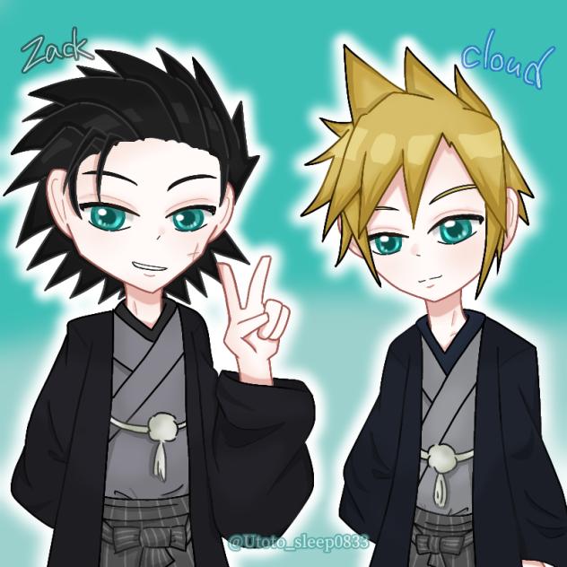 1月が終わっちゃうね…(By,ザックスさん､クラウドさん)