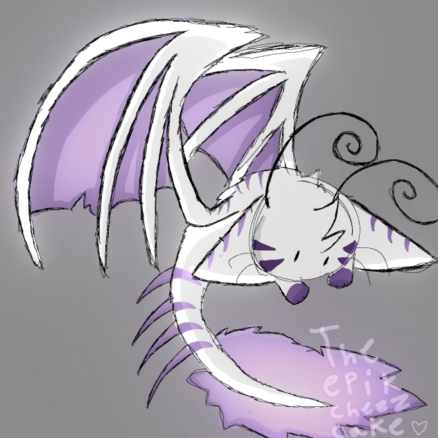 cool dragon cat oc!!