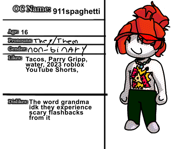 My oc for extraordinarily idiotic