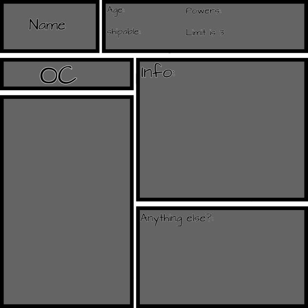 Imaginary friends sheet! Read my Comic!!