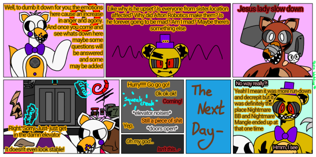 N-o Identity. p6 FNaF fanmade comic