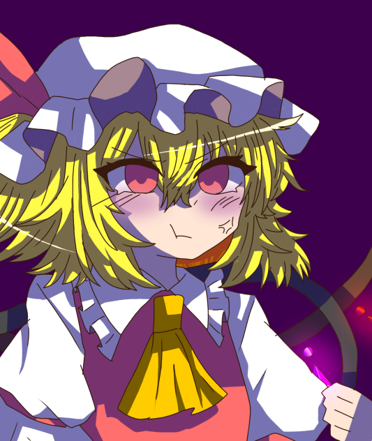 ピンライトを頼りにフラン描いてみた