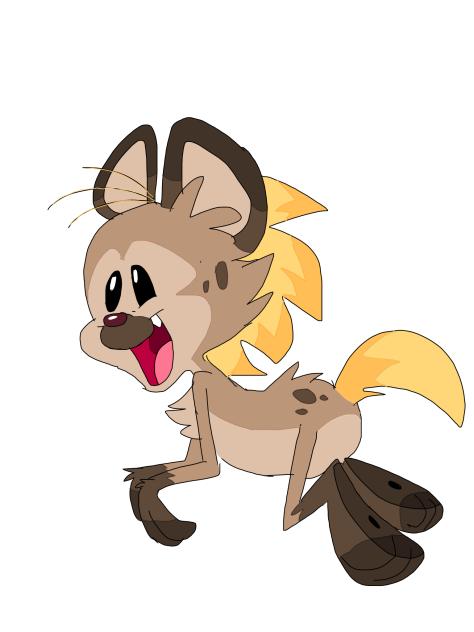 Plum’s Pocket Toons - Hyena Hanky