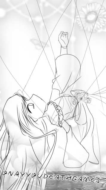 塗り絵塗ってね！ONRYYOUDEATHGAMES凪