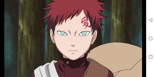 Gaara without makeup