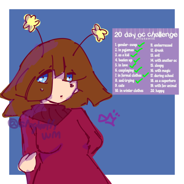 oc challenge day 8!!! - ibisPaint
