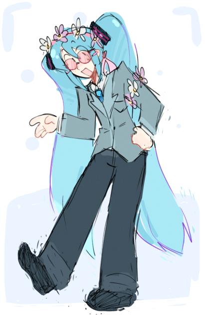 Miku those aren't your clothes