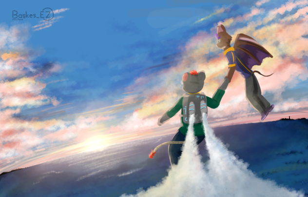 Fly out together