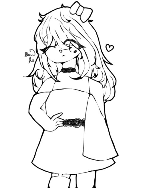 Bowtie 🎀 Lineart