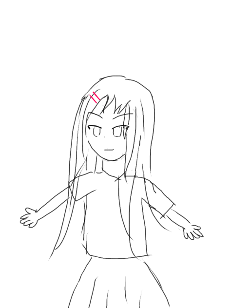 iPadで絵を書いて見た。