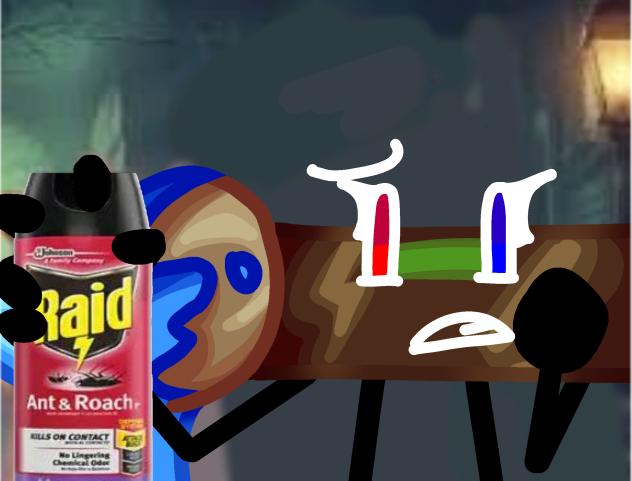 raid bug spray meme smth idk