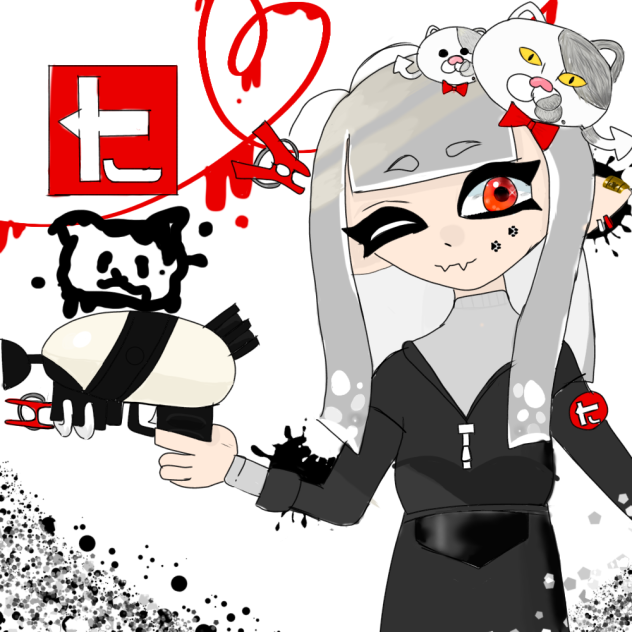 ❤️🤍タタキケンサキ🖤❤️